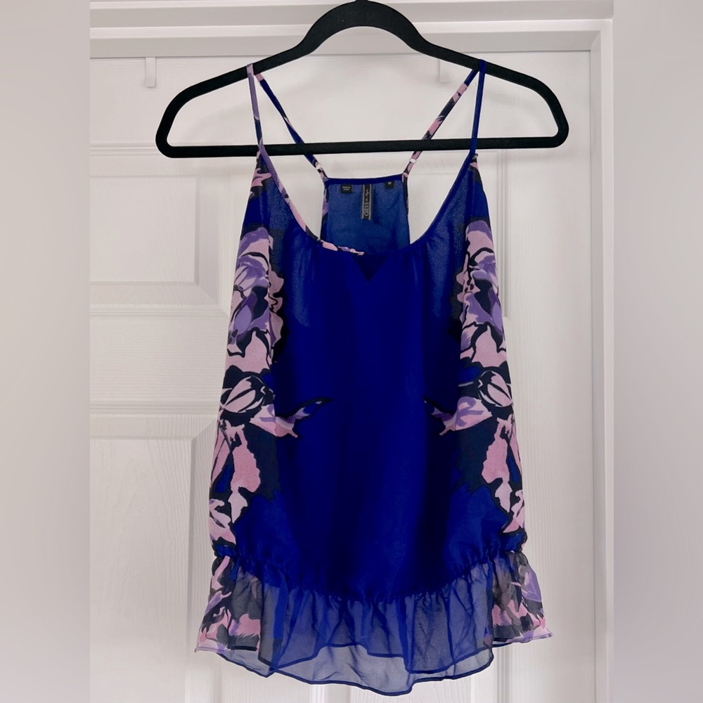 GUESS cami style blouse, size M,